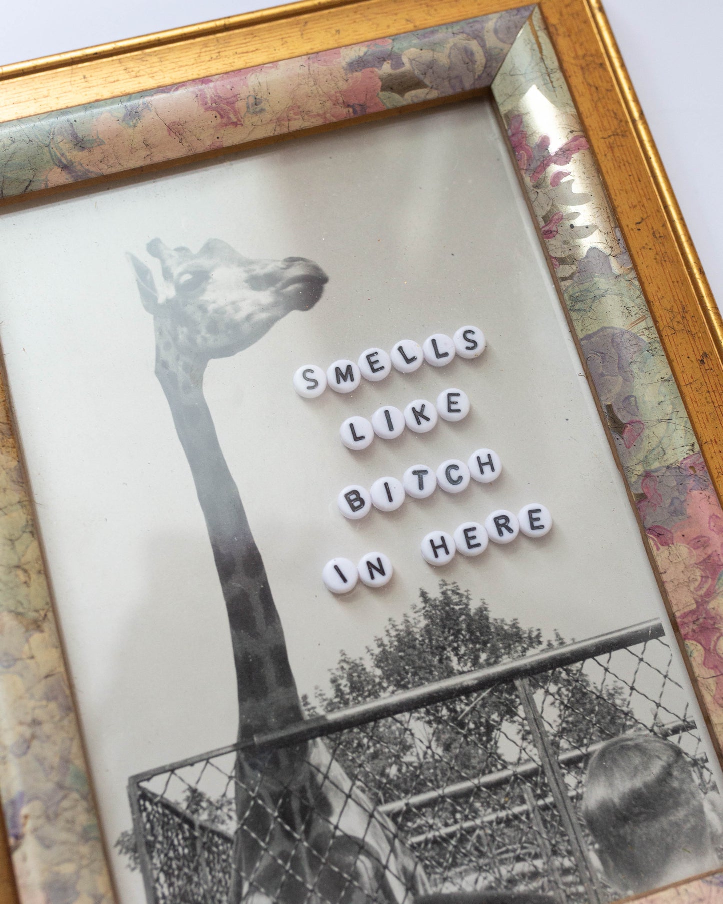 Smells Like Bitch in Here | Bead Art