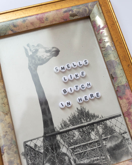 Smells Like Bitch in Here | Bead Art