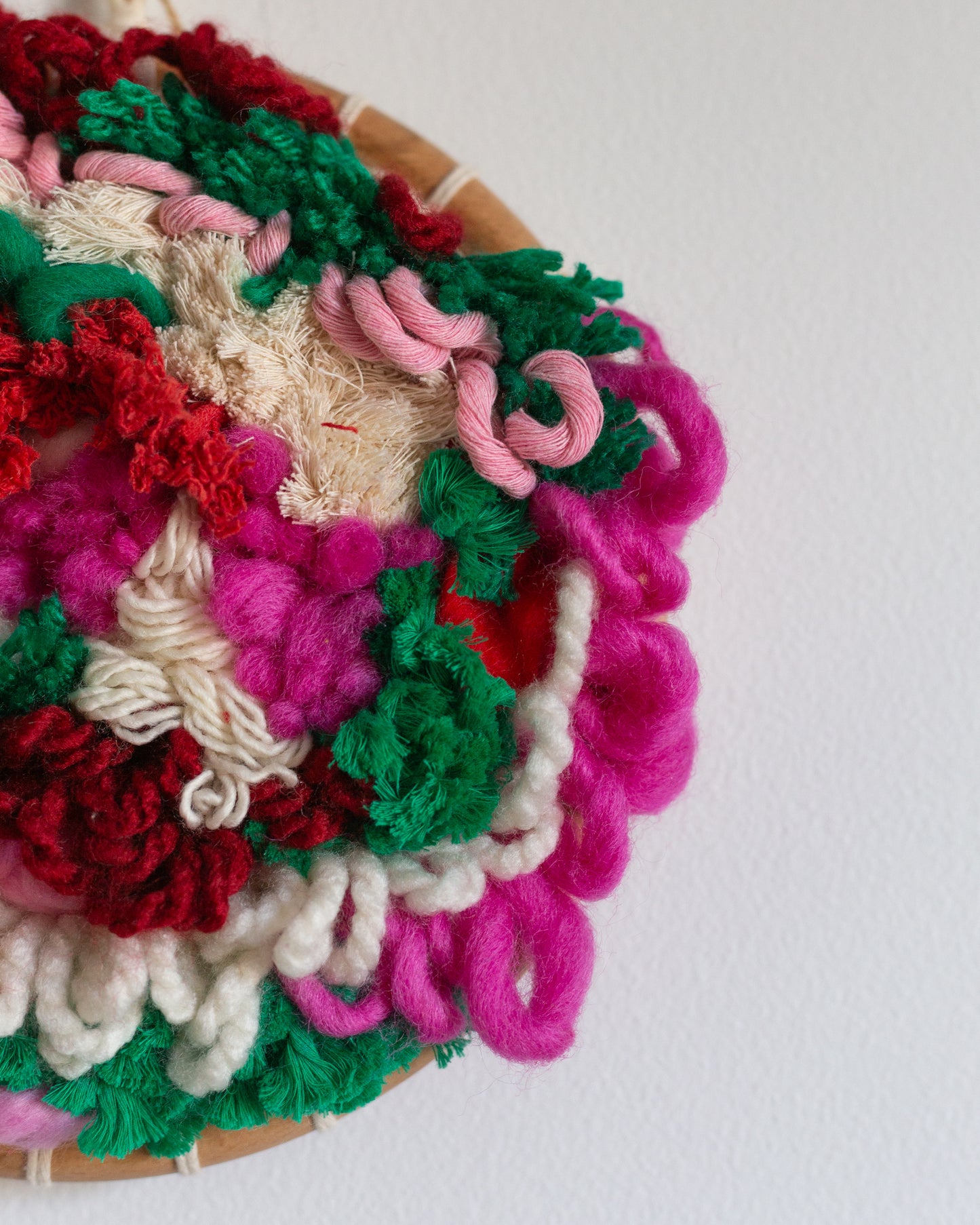 Holiday Weaving #3 | 2024 Collection | Woven Wall Hanging