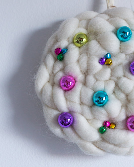 Holiday Weaving #1 | 2024 Collection | Woven Wall Hanging