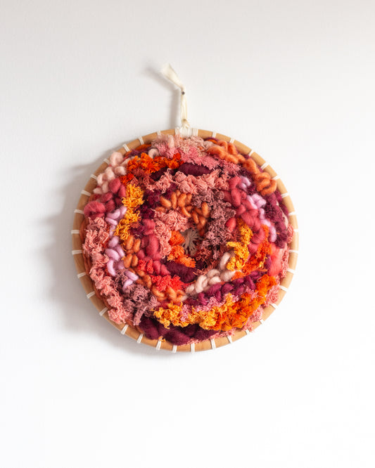 Round Weaving #1 | Woven Wall Hanging
