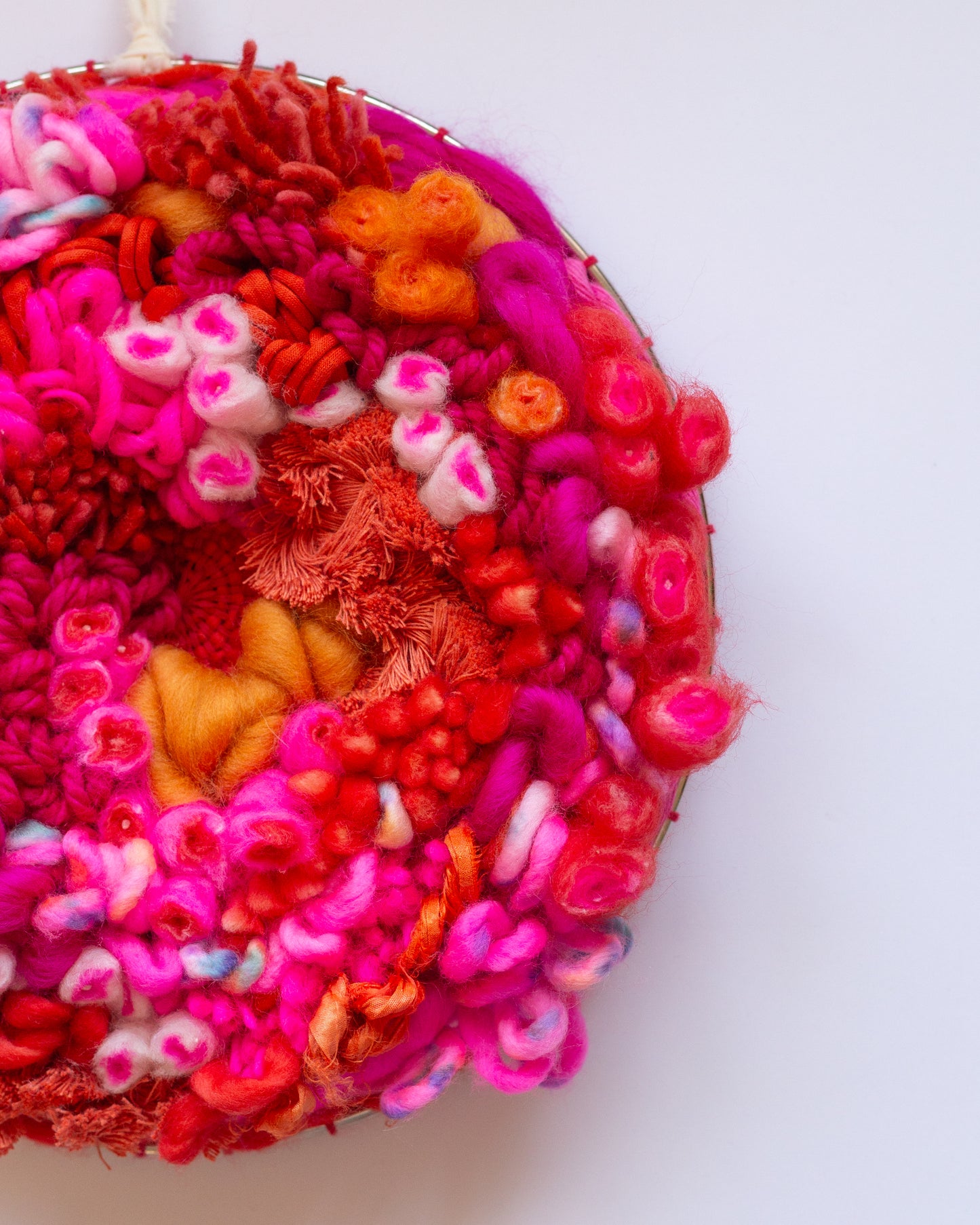 Round Weaving #9 | Woven Wall Hanging