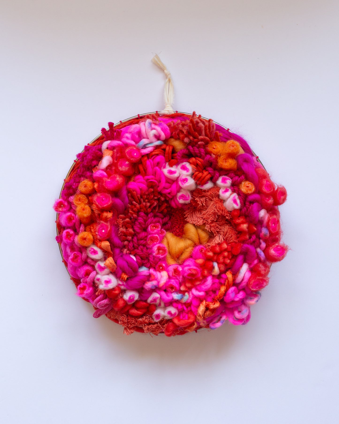 Round Weaving #9 | Woven Wall Hanging