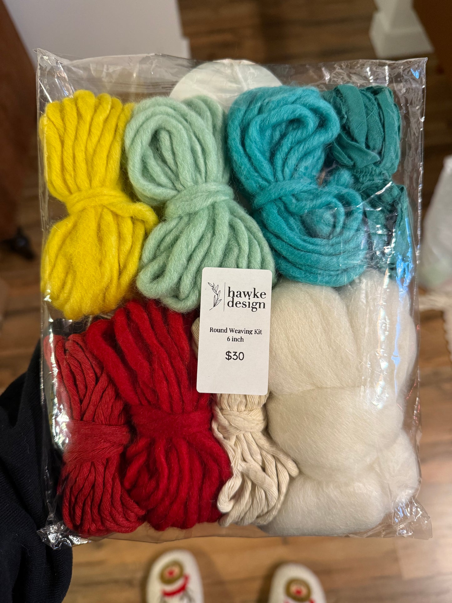 Round Weaving Kit - 6 inch | Weaving Kits