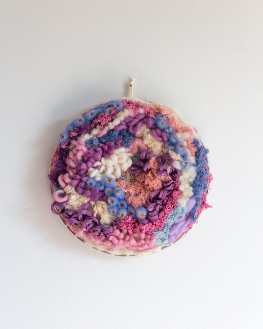 Round Weaving #10 | Woven Wall Hanging