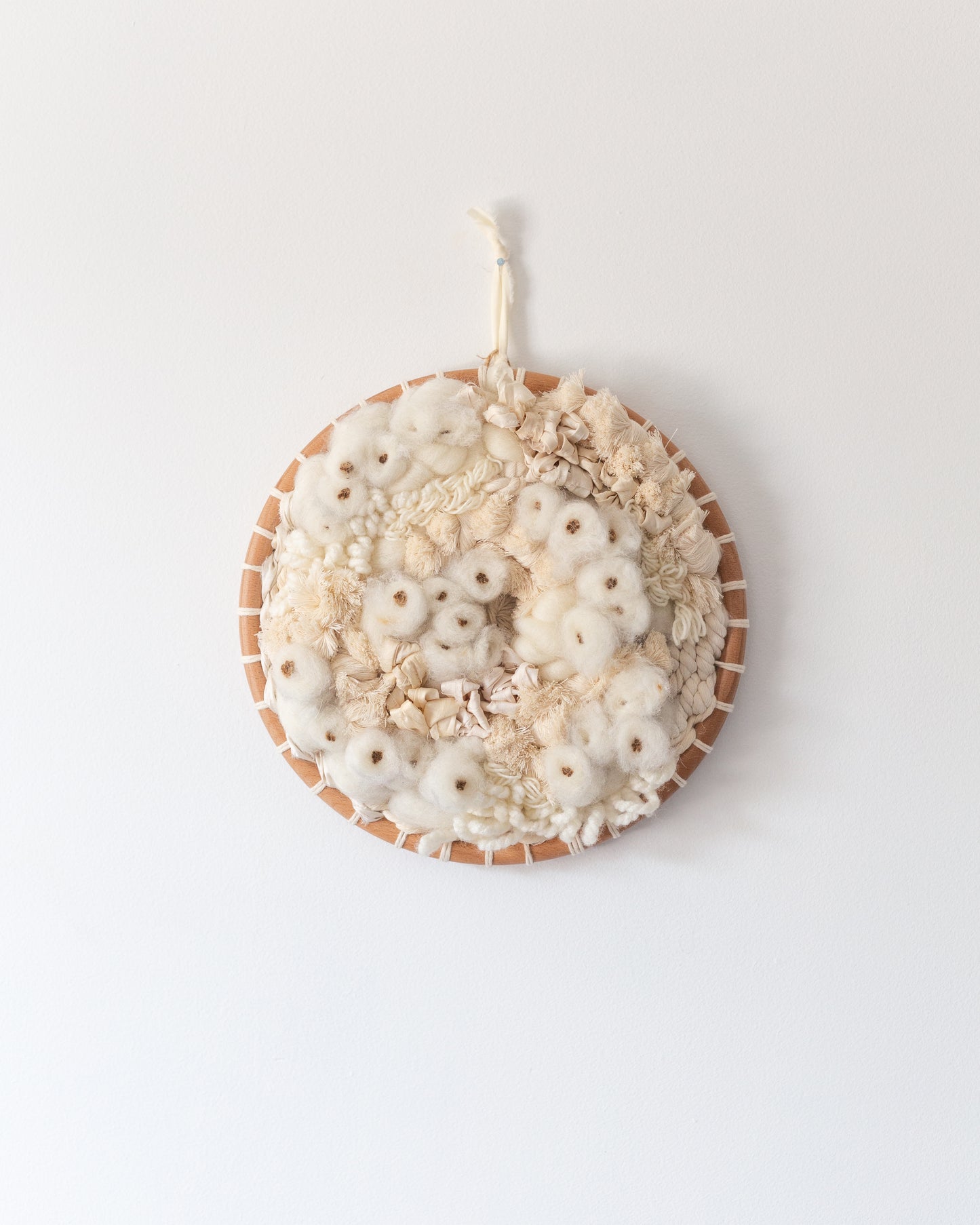 Round Weaving #4 | Woven Wall Hanging
