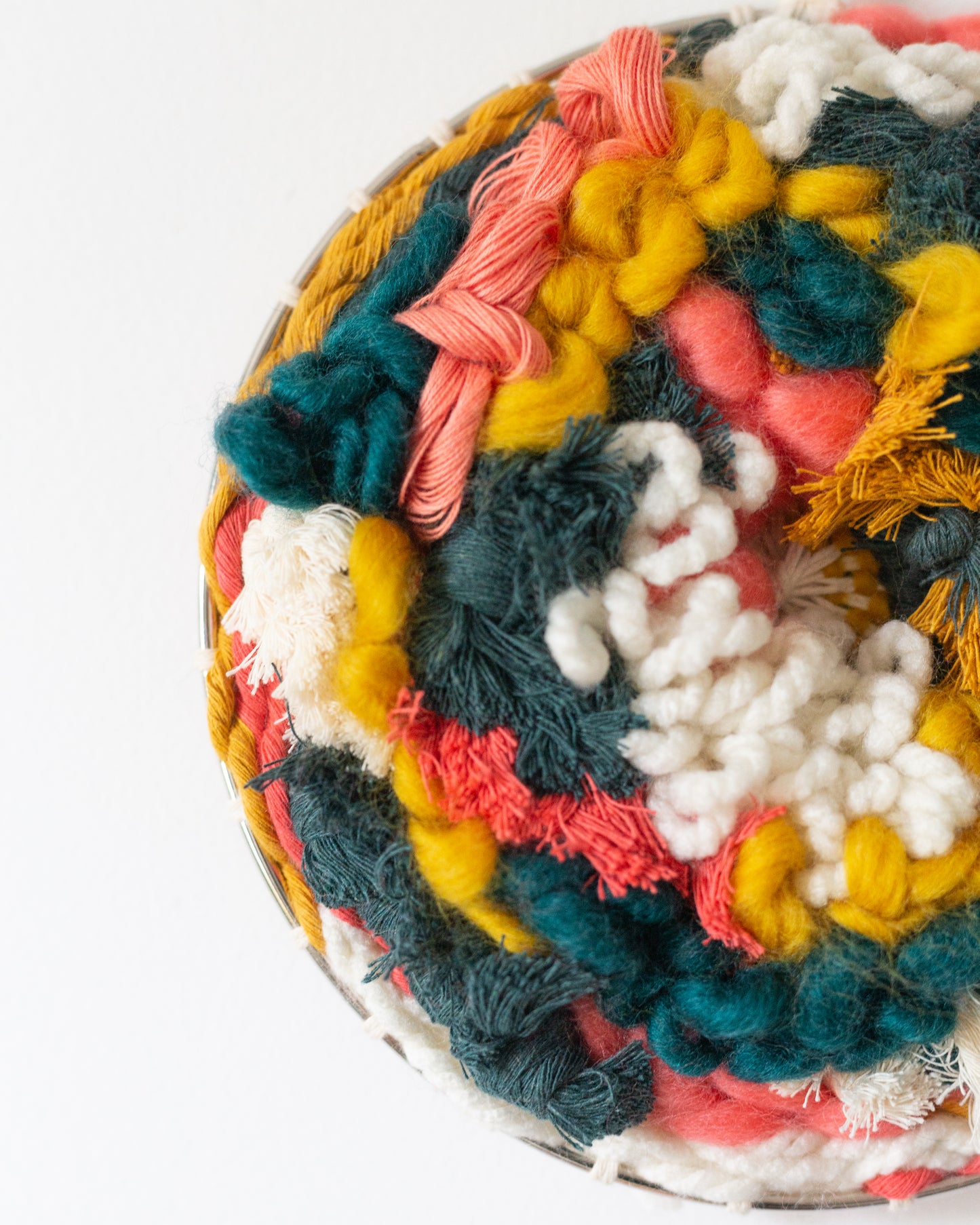 Round Weaving #9 | Woven Wall Hanging
