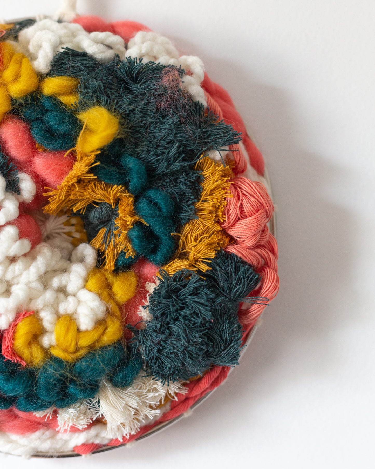 Round Weaving #9 | Woven Wall Hanging