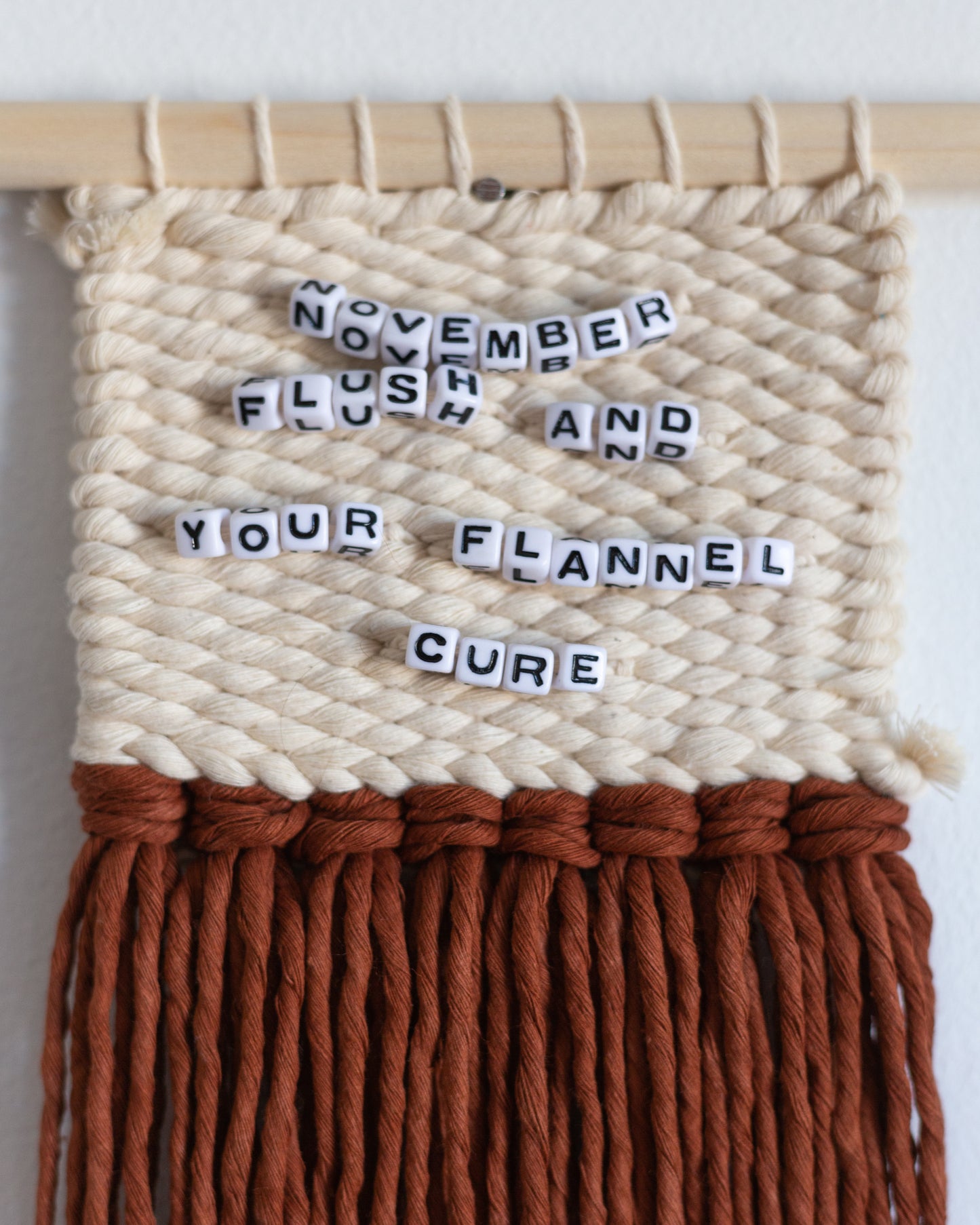 Sad Girl Autumn Minis | Woven Wall Hangings
