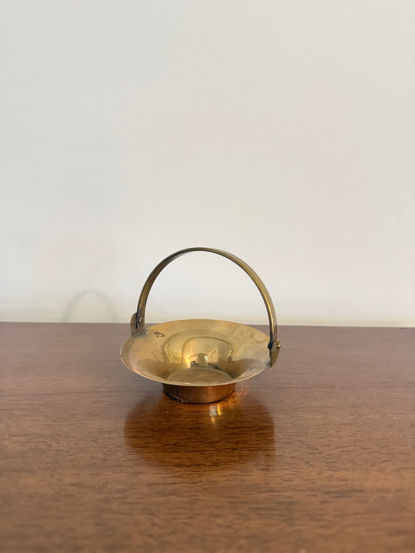 Brass Basket (Small) | Thrift Picks
