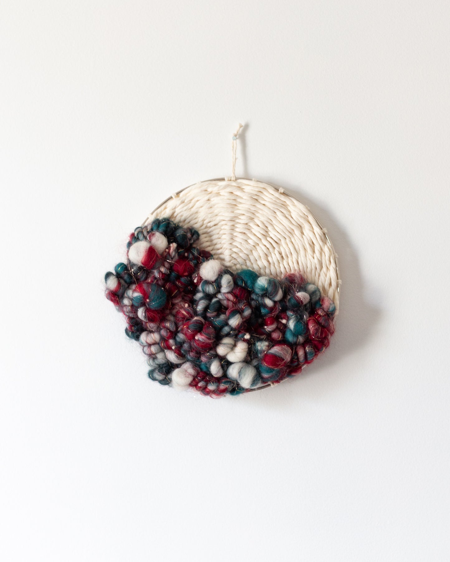 Round Weaving #10 | Woven Wall Hanging