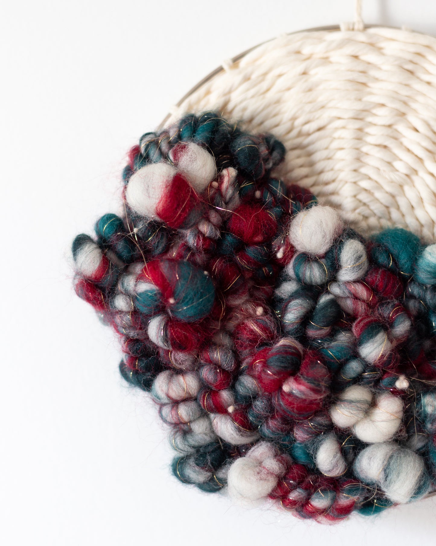 Round Weaving #10 | Woven Wall Hanging
