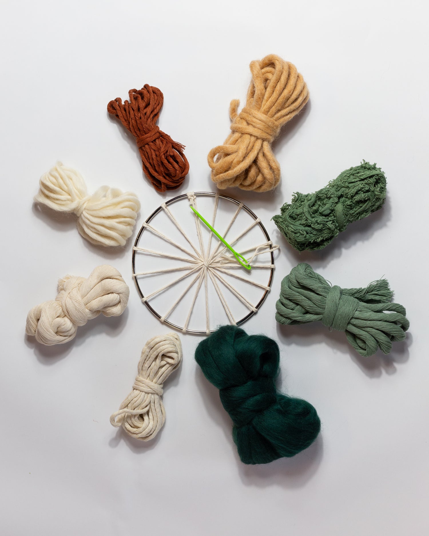 Round Kits Round Weaving Kit - 6 inch | Weaving Kits – Hawke Design Shop