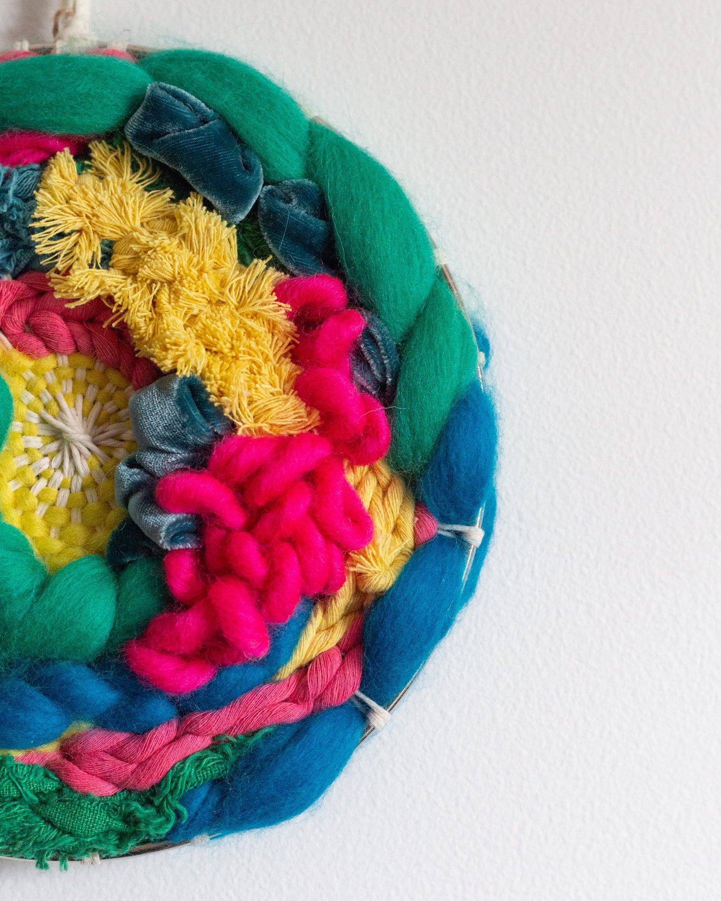 Round Weaving #3 | Woven Wall Hanging