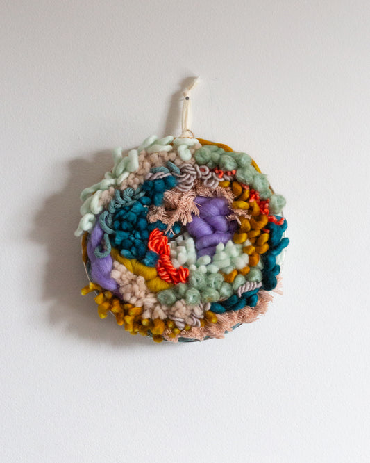 Round Weaving #5 | Woven Wall Hanging