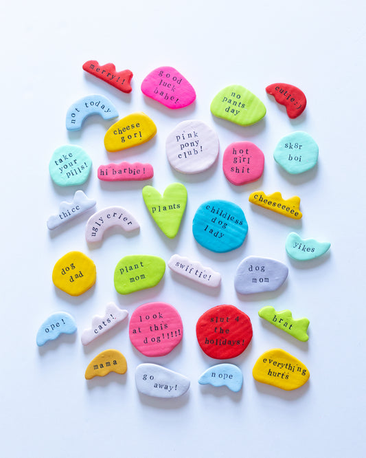 Clay Magnets