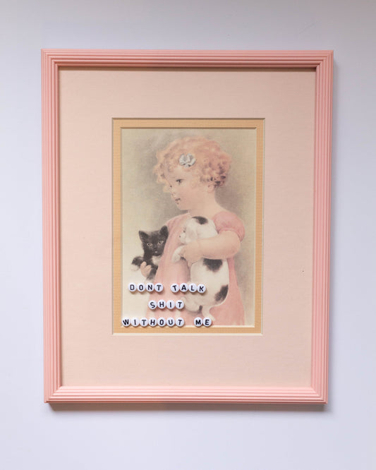 Don't Talk Shit Without Me | Bead Art