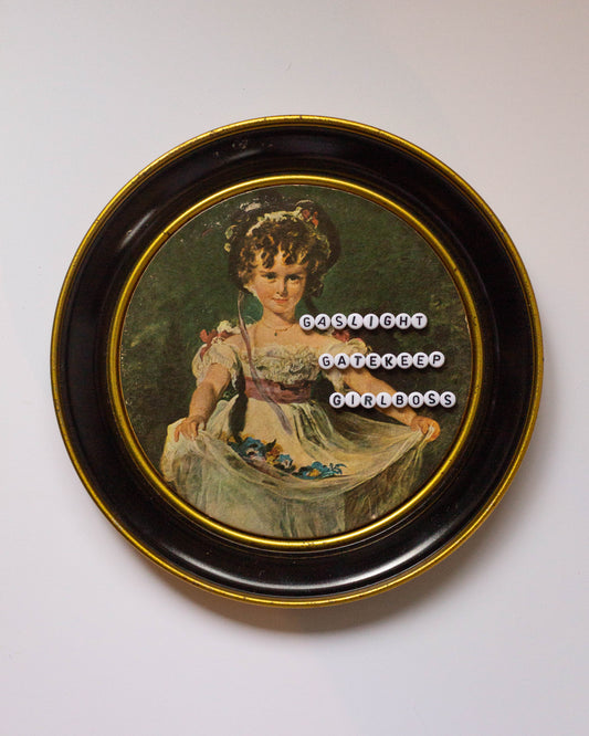 Gaslight, Gatekeep, Girlboss | Bead Art