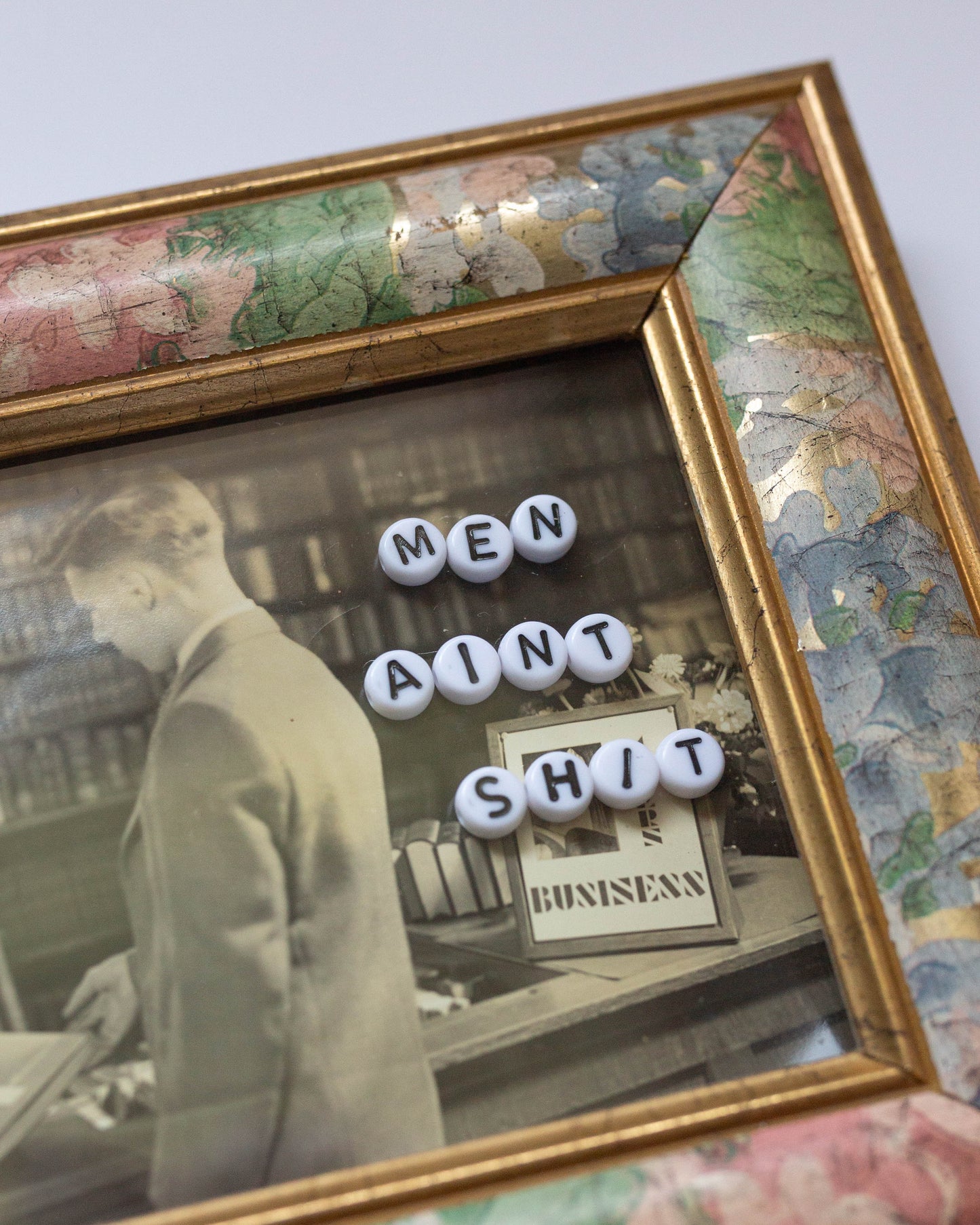 Men Ain't Shit | Bead Art