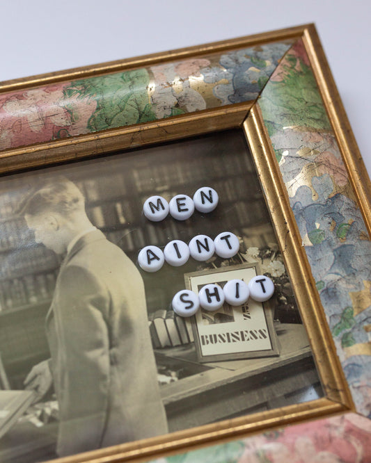 Men Ain't Shit | Bead Art