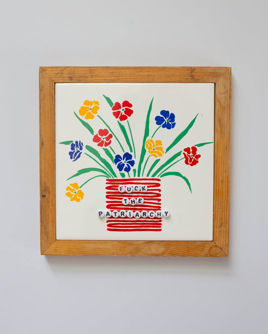 Fuck the Patriarchy | Bead Art