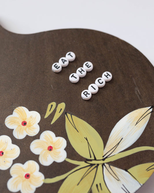 Eat the Rich | Bead Art