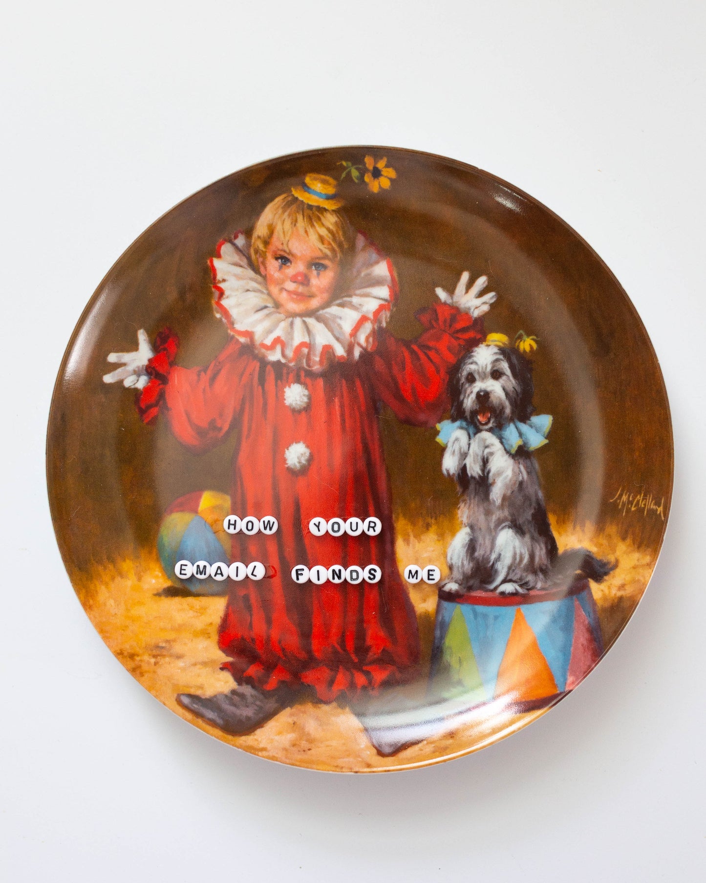 How Your Email Finds Me | Bead Art