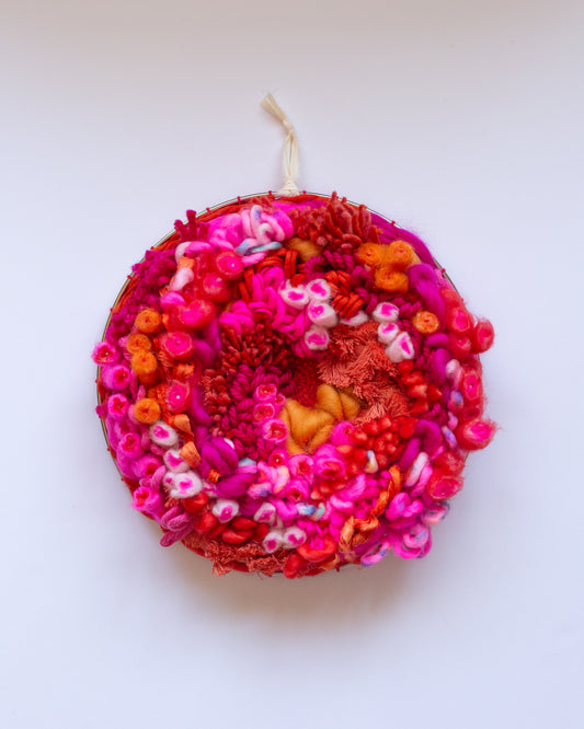 Round Weaving #9 | Woven Wall Hanging