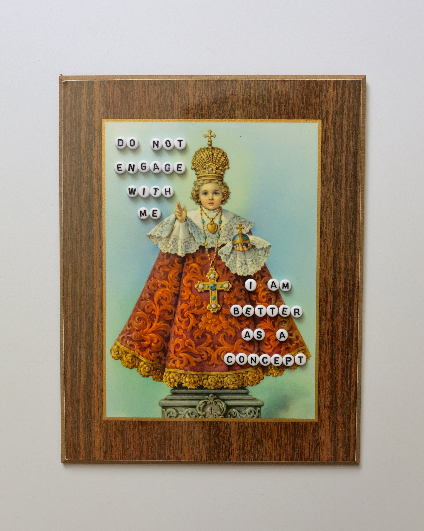 Do Not Engage With Me, I Am Better As A Concept | Bead Art
