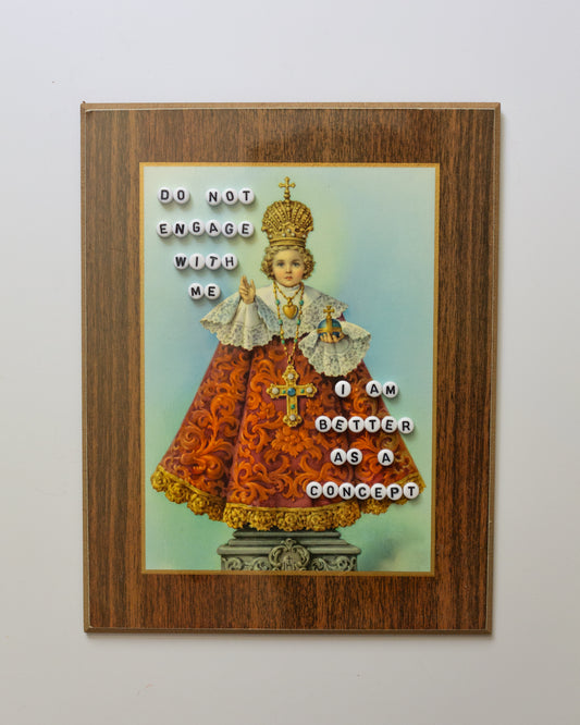 Do Not Engage With Me, I Am Better As A Concept | Bead Art
