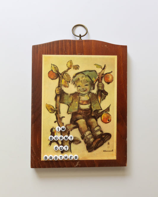 I'm Burnt Out Brother | Bead Art