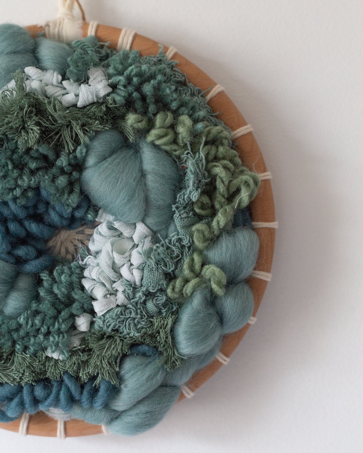 Round Weaving #13 | Woven Wall Hanging