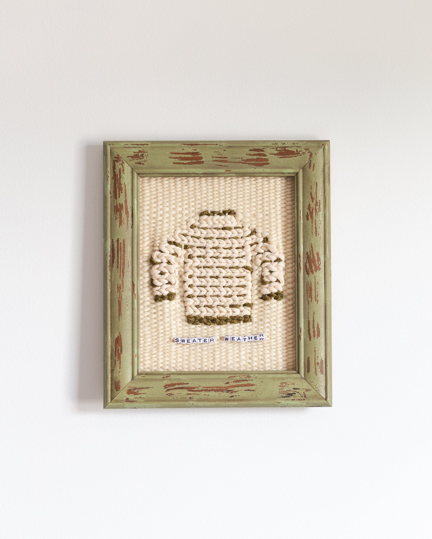 Sweater Weather #1 | Woven Wall Hanging