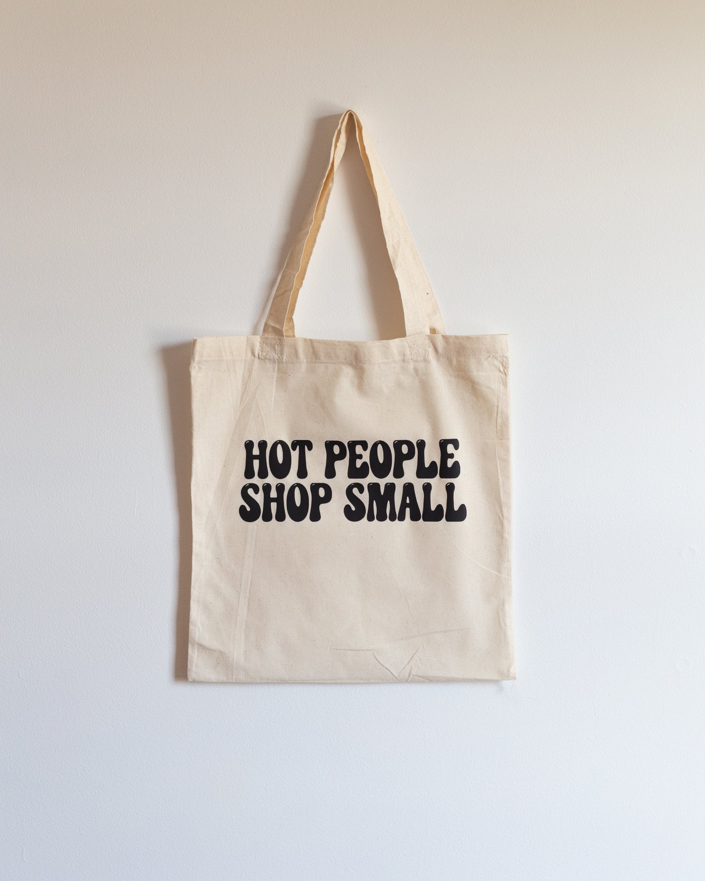 Hot People Shop Small | Canvas Tote