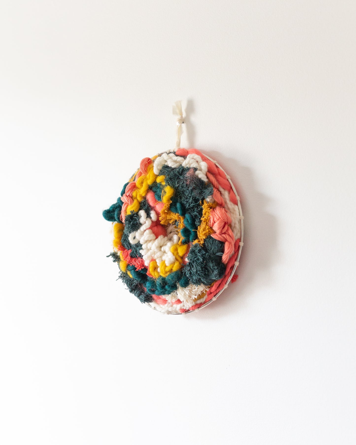 Round Weaving #9 | Woven Wall Hanging
