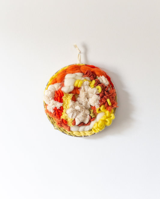 Round Weaving #8 | Woven Wall Hanging