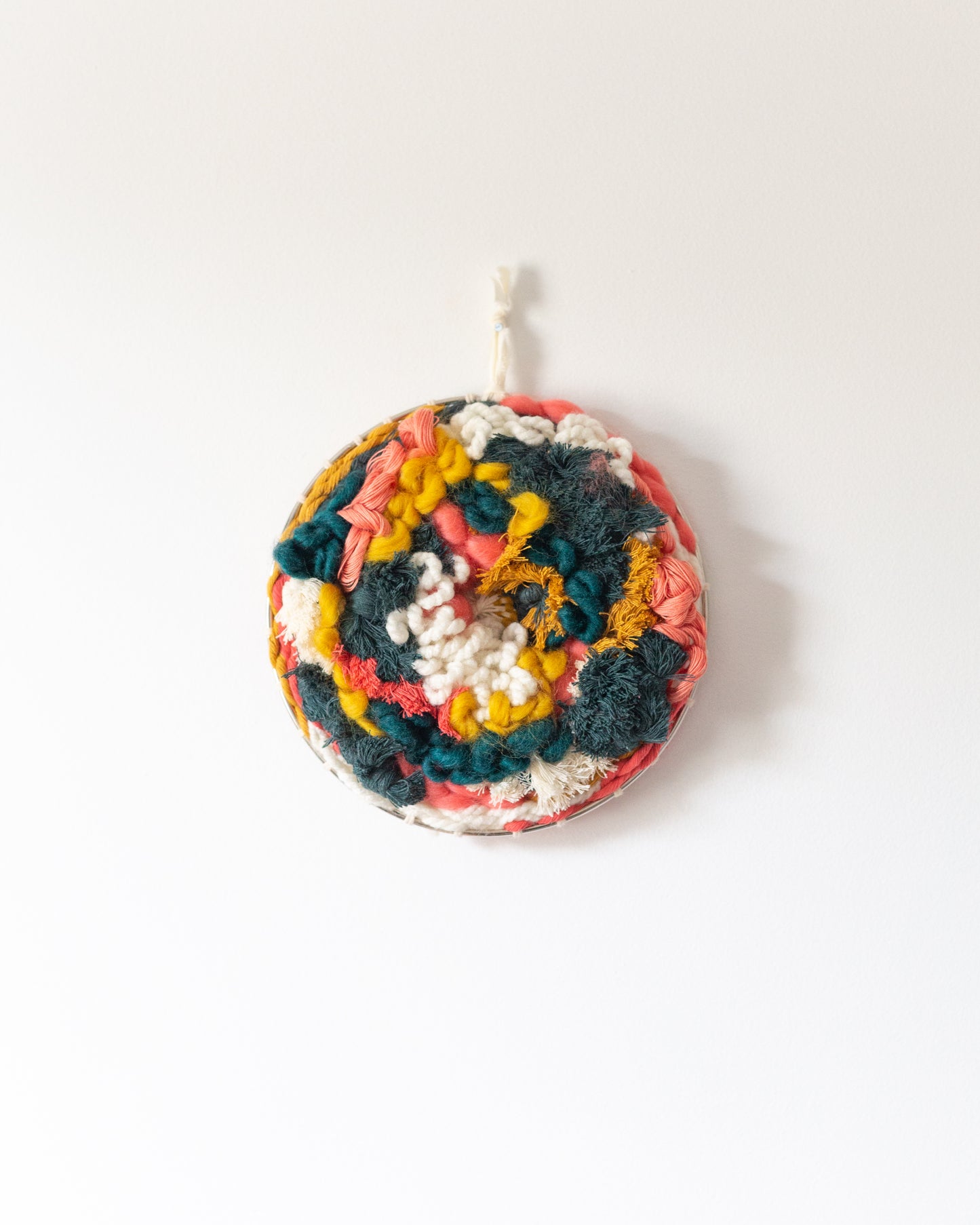 Round Weaving #9 | Woven Wall Hanging