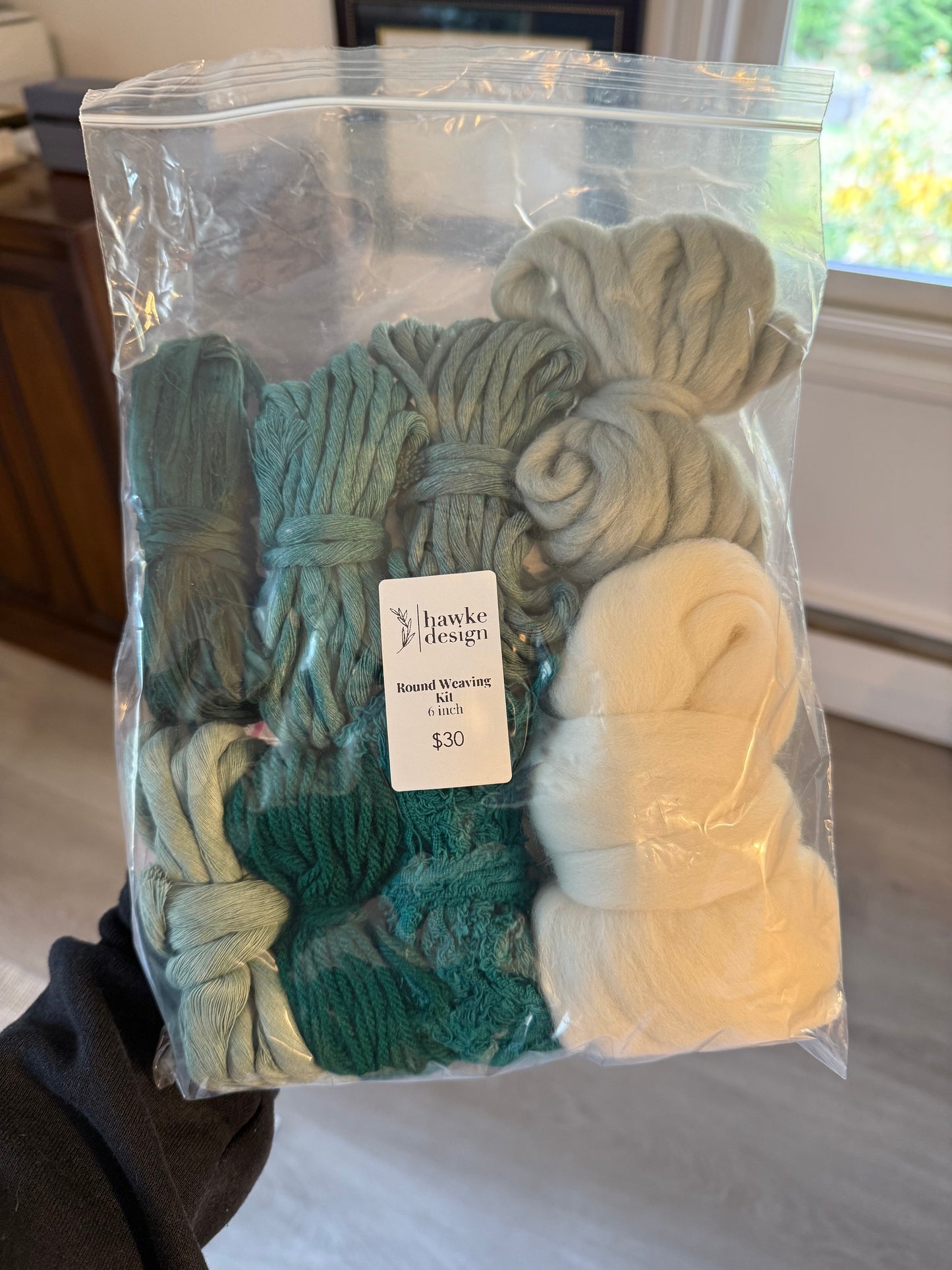 Round Weaving Kit - 6 inch | Weaving Kits