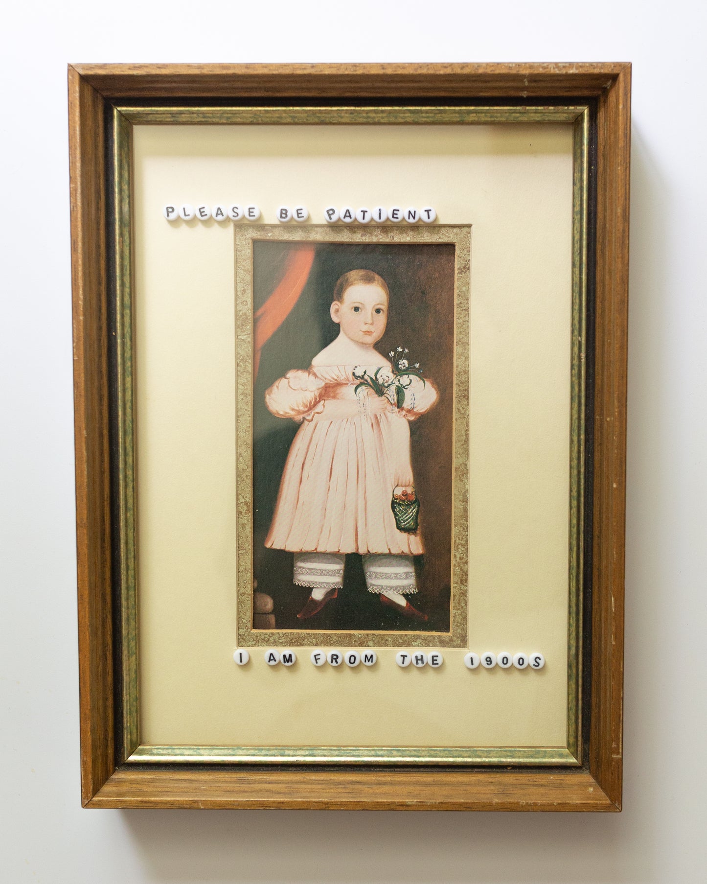 Please Be Patient, I Am From The 1900s | Bead Art