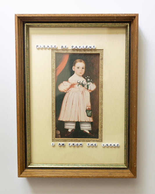 Please Be Patient, I Am From The 1900s | Bead Art