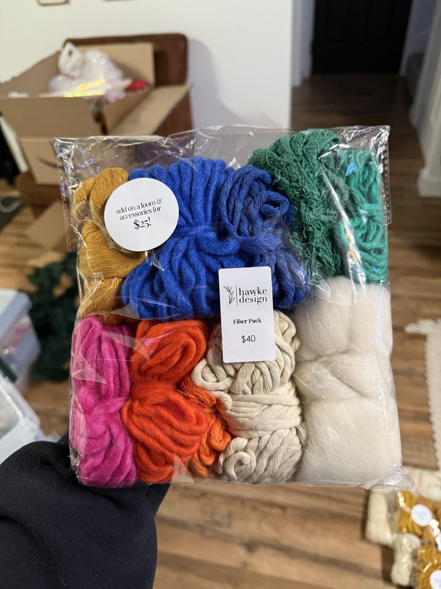 Fiber Packs & Loom Kits | Weaving Kits