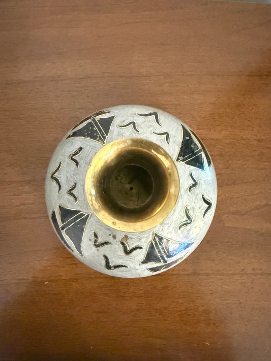 Brass Sailboat Vase | Thrift Picks