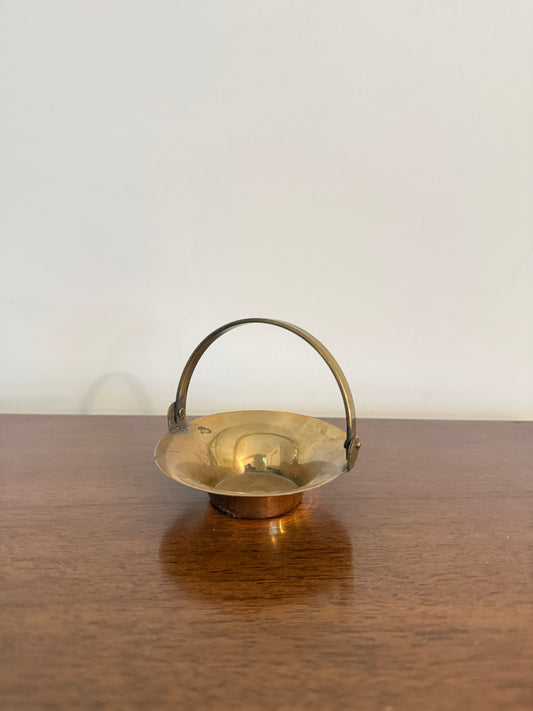 Brass Basket (Small)  | Thrift Picks