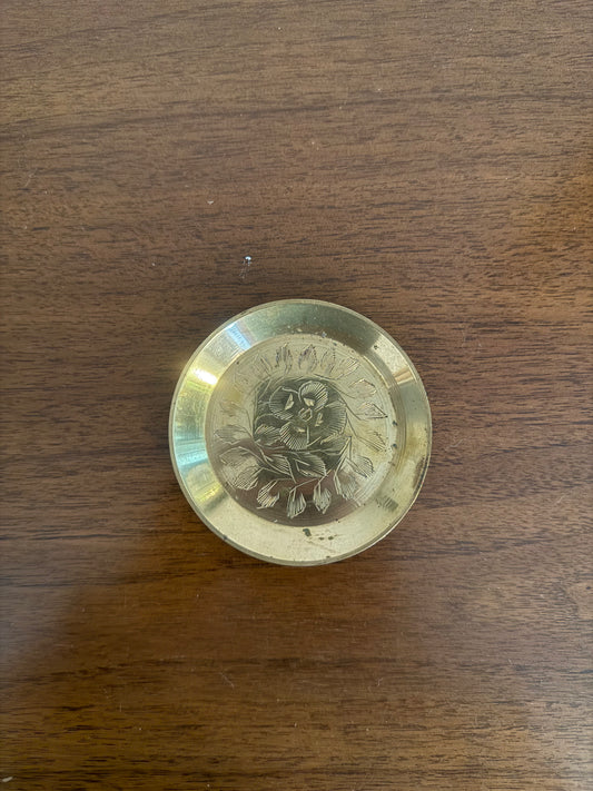Small Brass Plate  | Thrift Picks