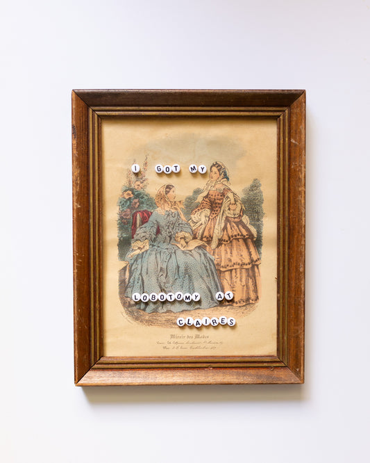 I Got My Lobotomy at Claire's | Bead Art