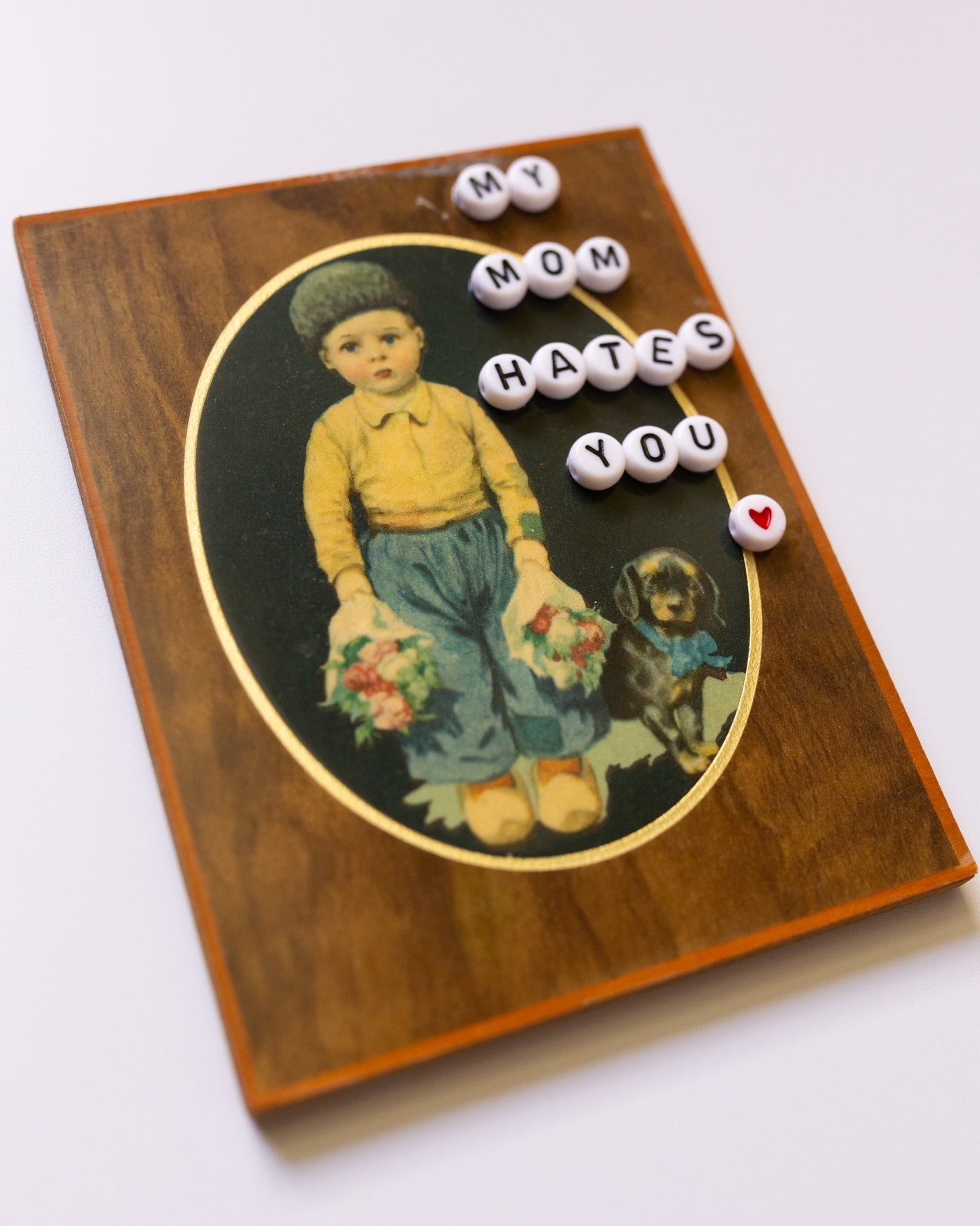 My Mom Hates You | Bead Art