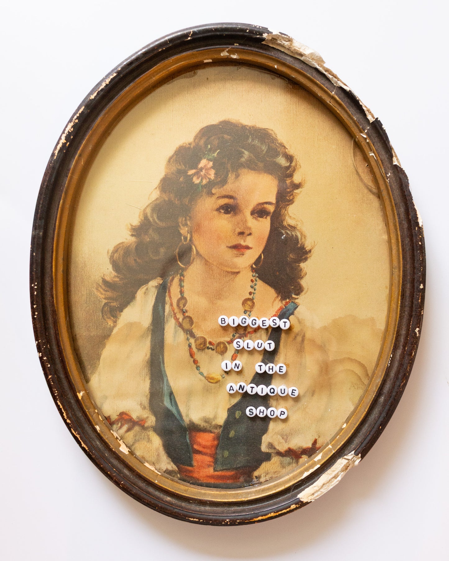 Biggest Slut in the Antique Shop | Bead Art