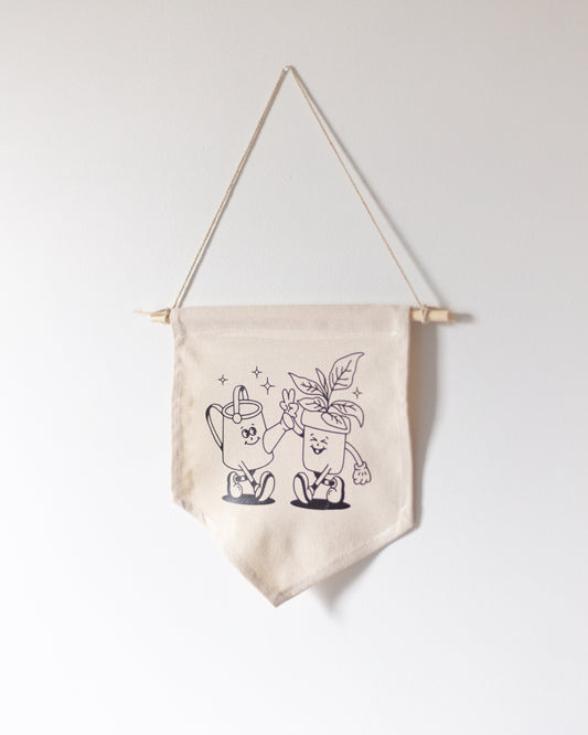 Plant Besties | Canvas Banner