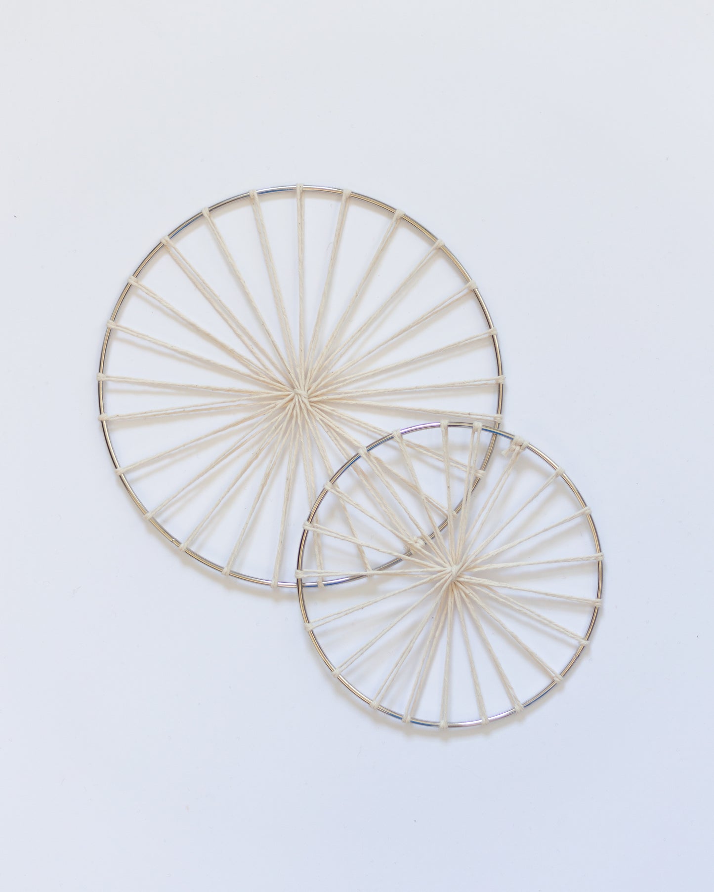 Warped Metal Hoop | Weaving Kits