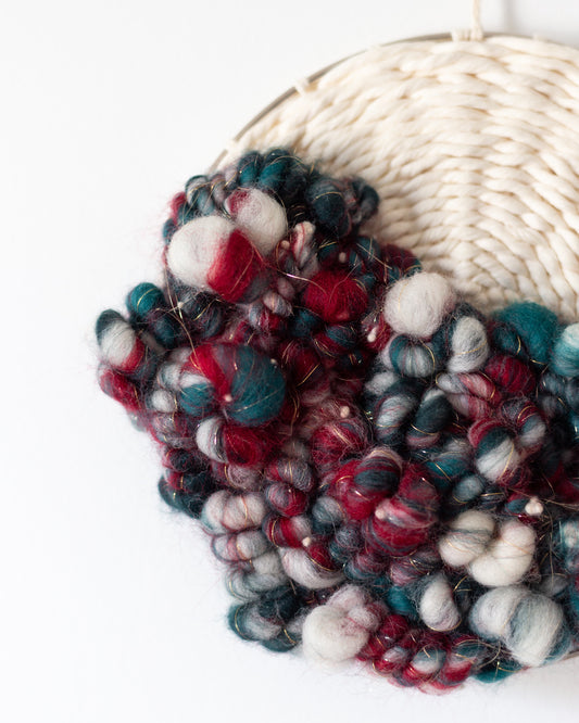 Round Weaving #10 | Woven Wall Hanging